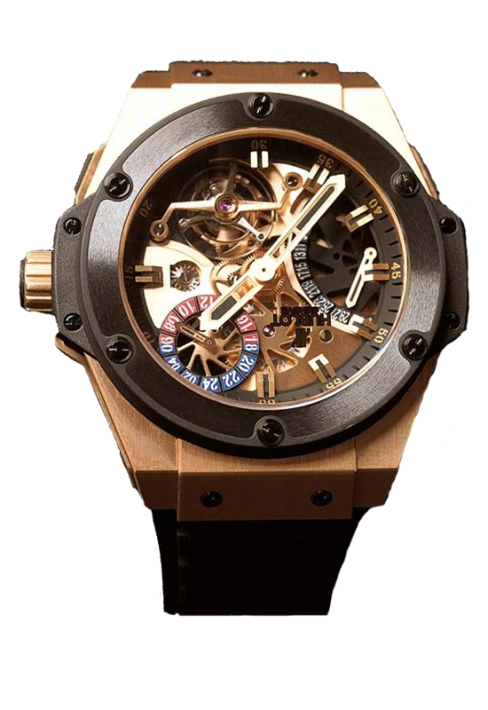 hublot King Power Tourbillon GMT Limited Edition 706.OM.1180.RX watches for sale